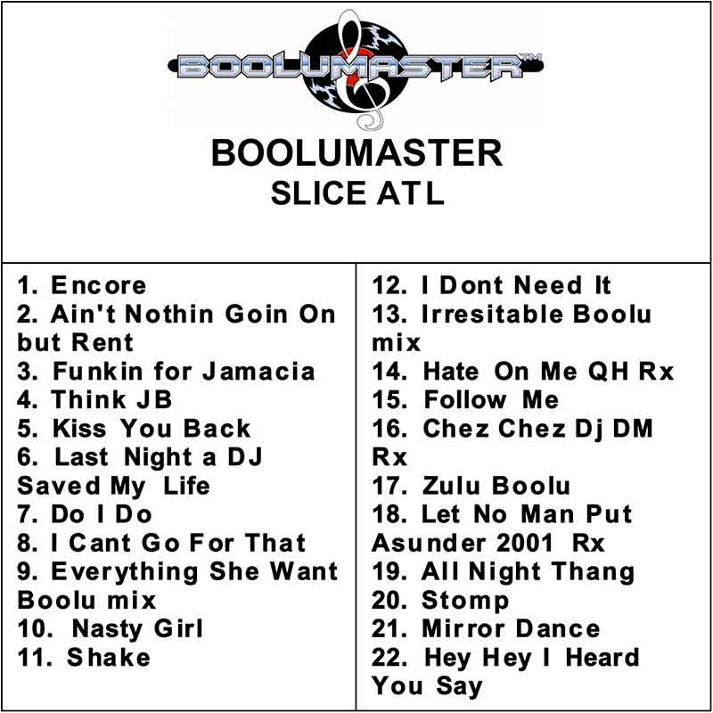 Slice Atl Playlist