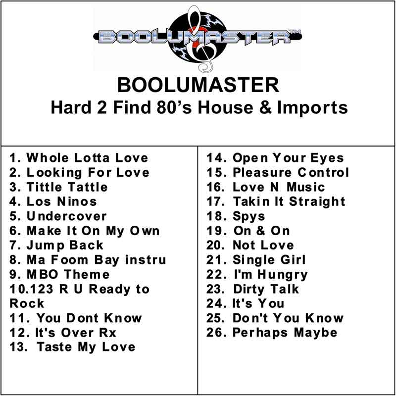 Hard to Find House v2 playlist
