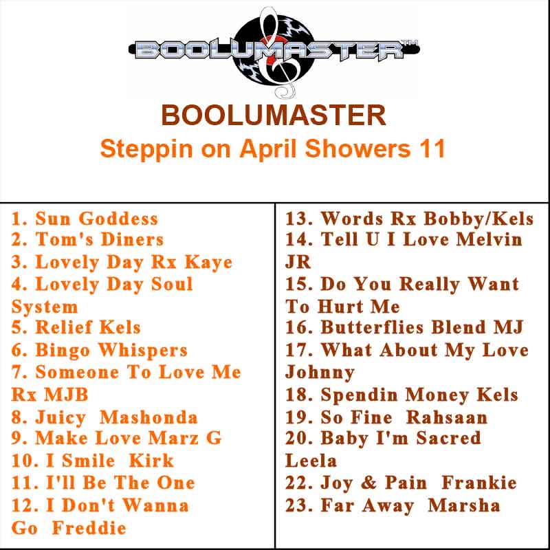 Steppin on April Playlist