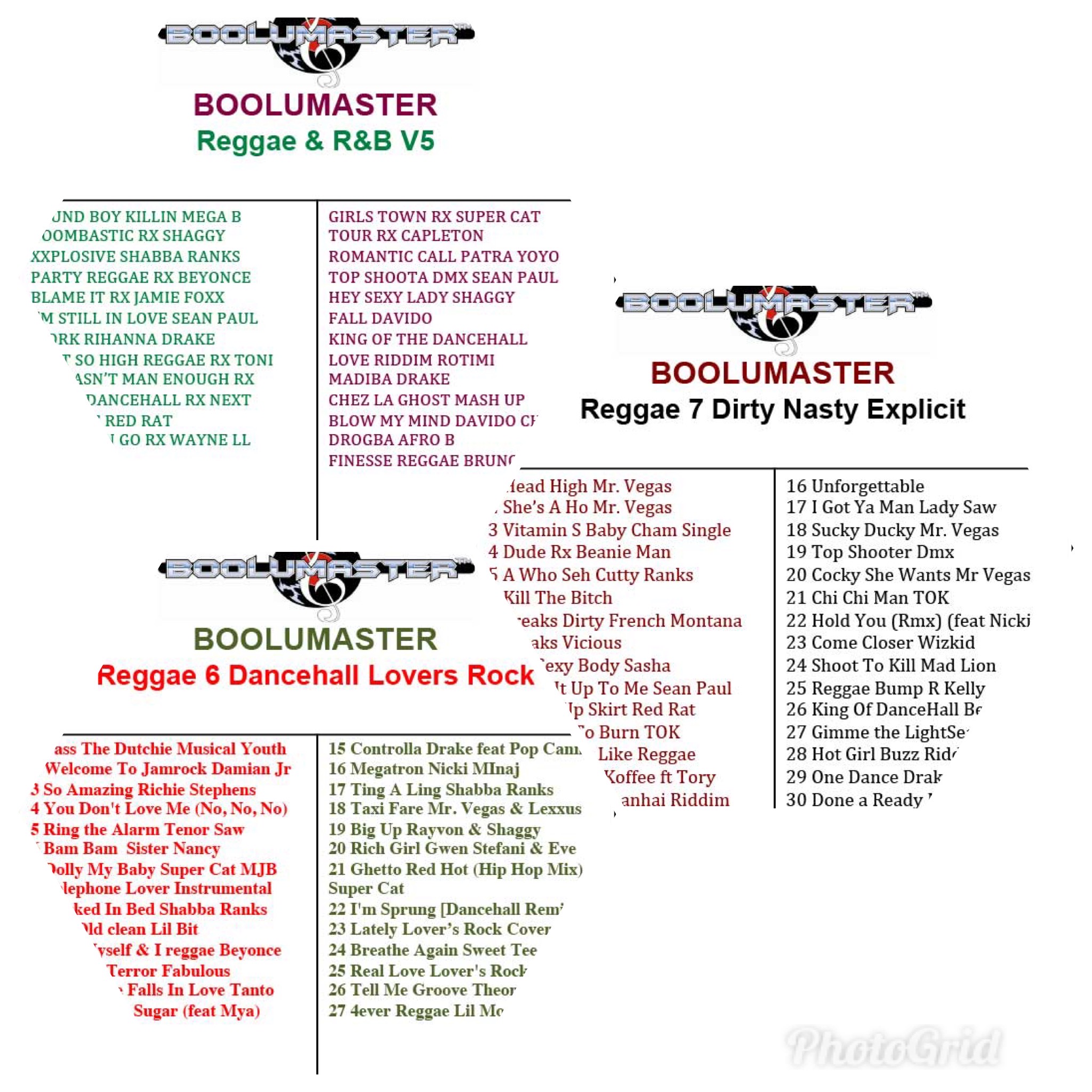 Reggae Dancehall V5-7 Discounted Bundle - Boolumaster