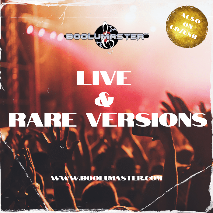Live and Rare Versions Boolumaster mix