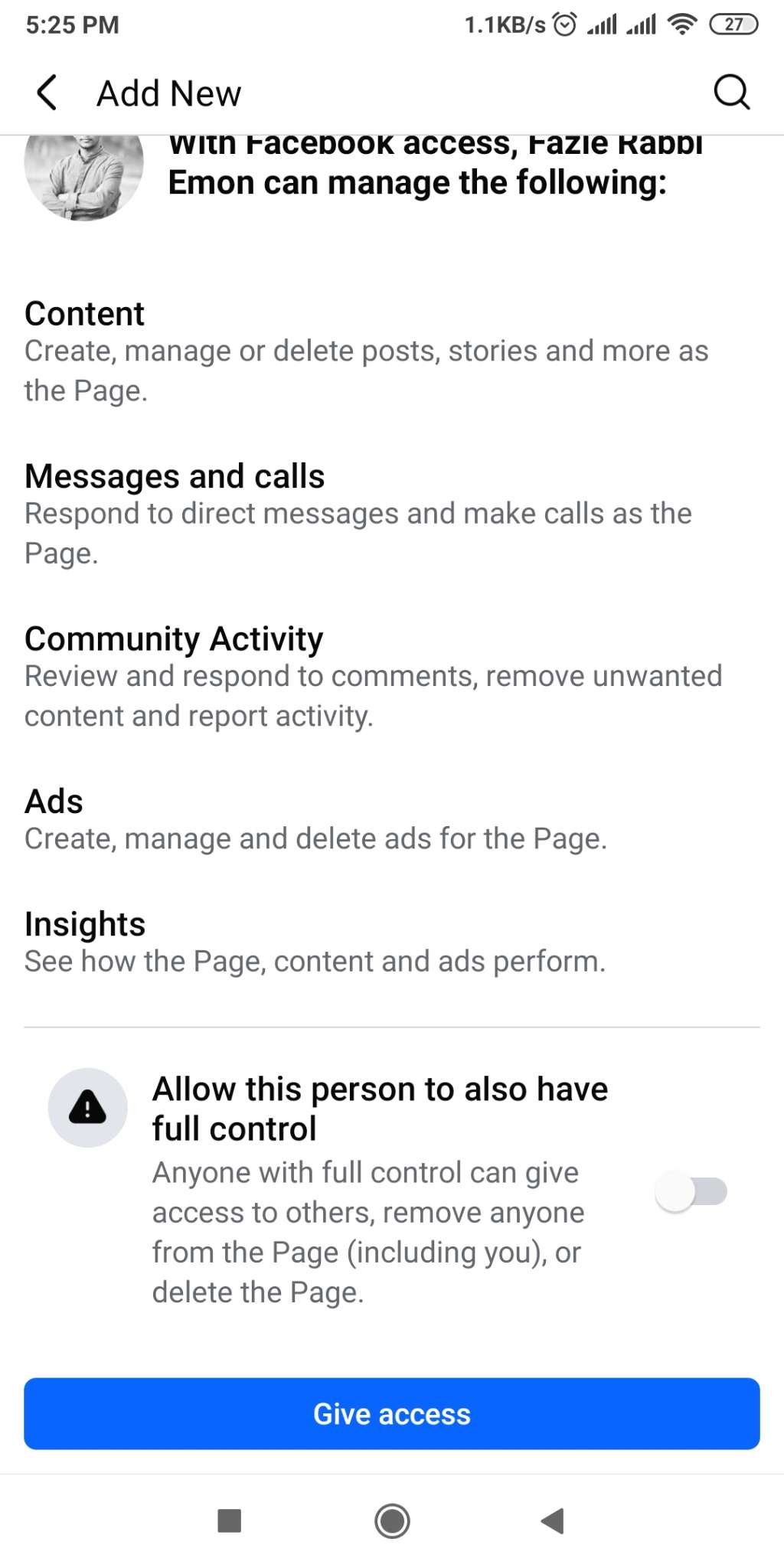 step 7 advertiser access