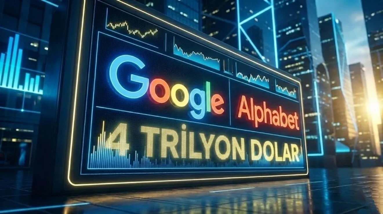 Teknoloji devinden tarihi baลarฤฑ Alphabet 4 trilyon dolar sฤฑnฤฑrฤฑnฤฑ geรงti Borsatek