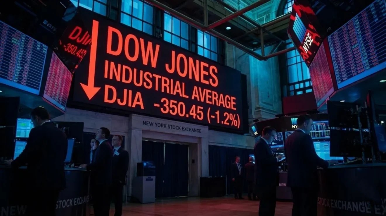 Wall Street rekor tฤฑrmanฤฑลฤฑnฤฑ sonlandฤฑrdฤฑ Dow Jones Sanayi Endeksi sert dรผลtรผ Borsatek