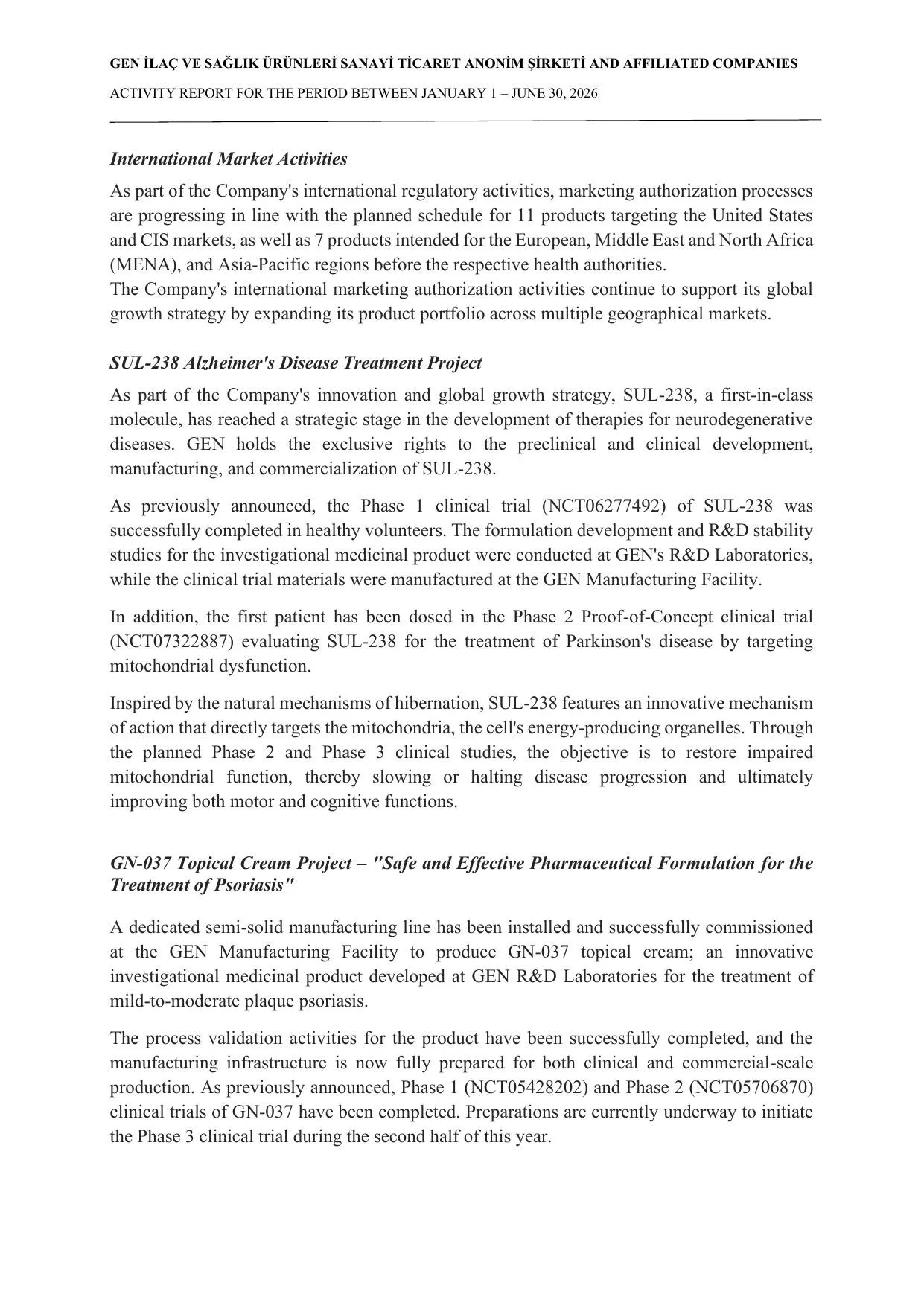Activity Report 30.06.pdf — sayfa 11
