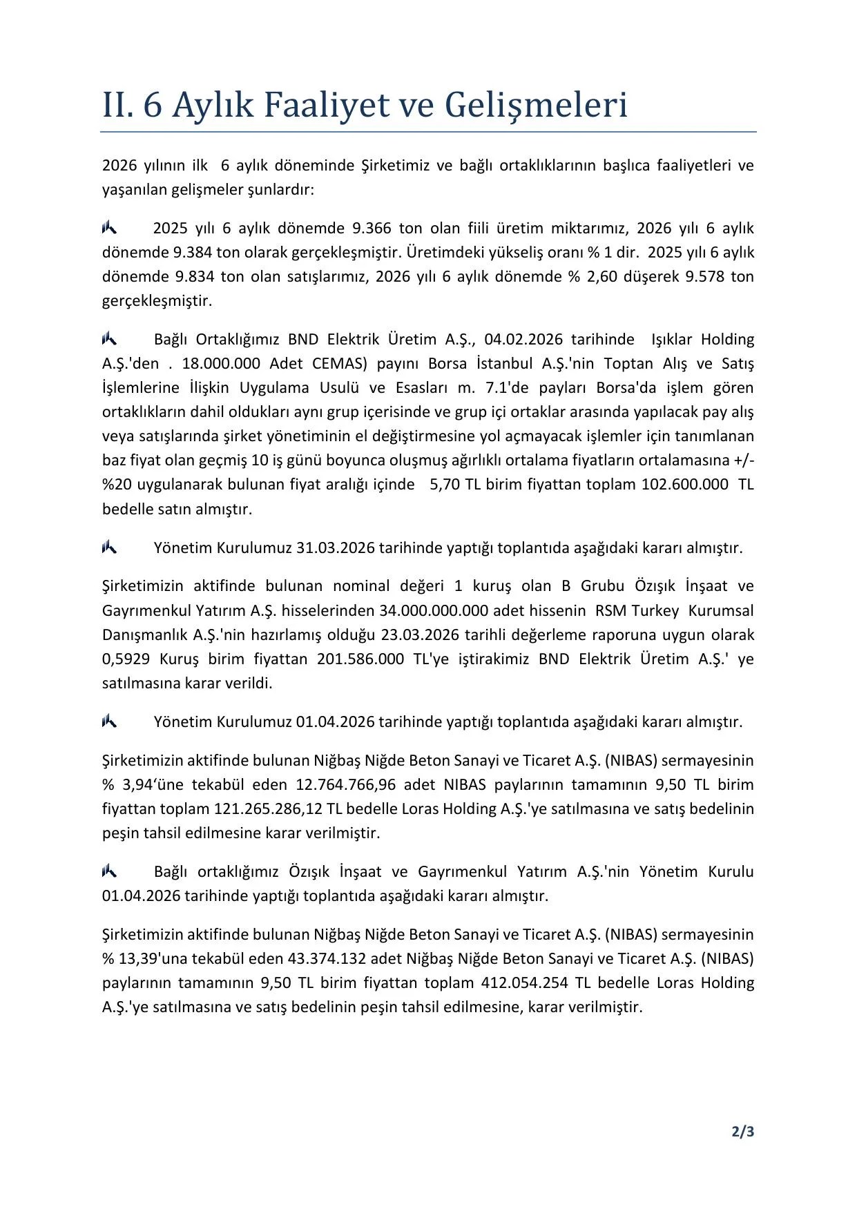 Çemaş Faaliyet Raporu 2026 2.Dönem.pdf — sayfa 4
