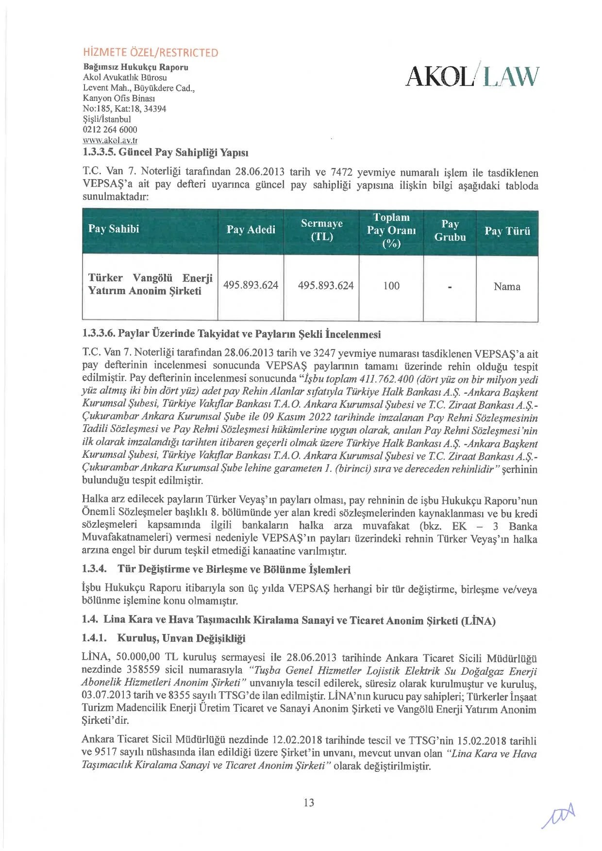 EK 5a - VEYAล HUKUKCU RAPORU VE BEYANI_Part1.pdf โ sayfa 14