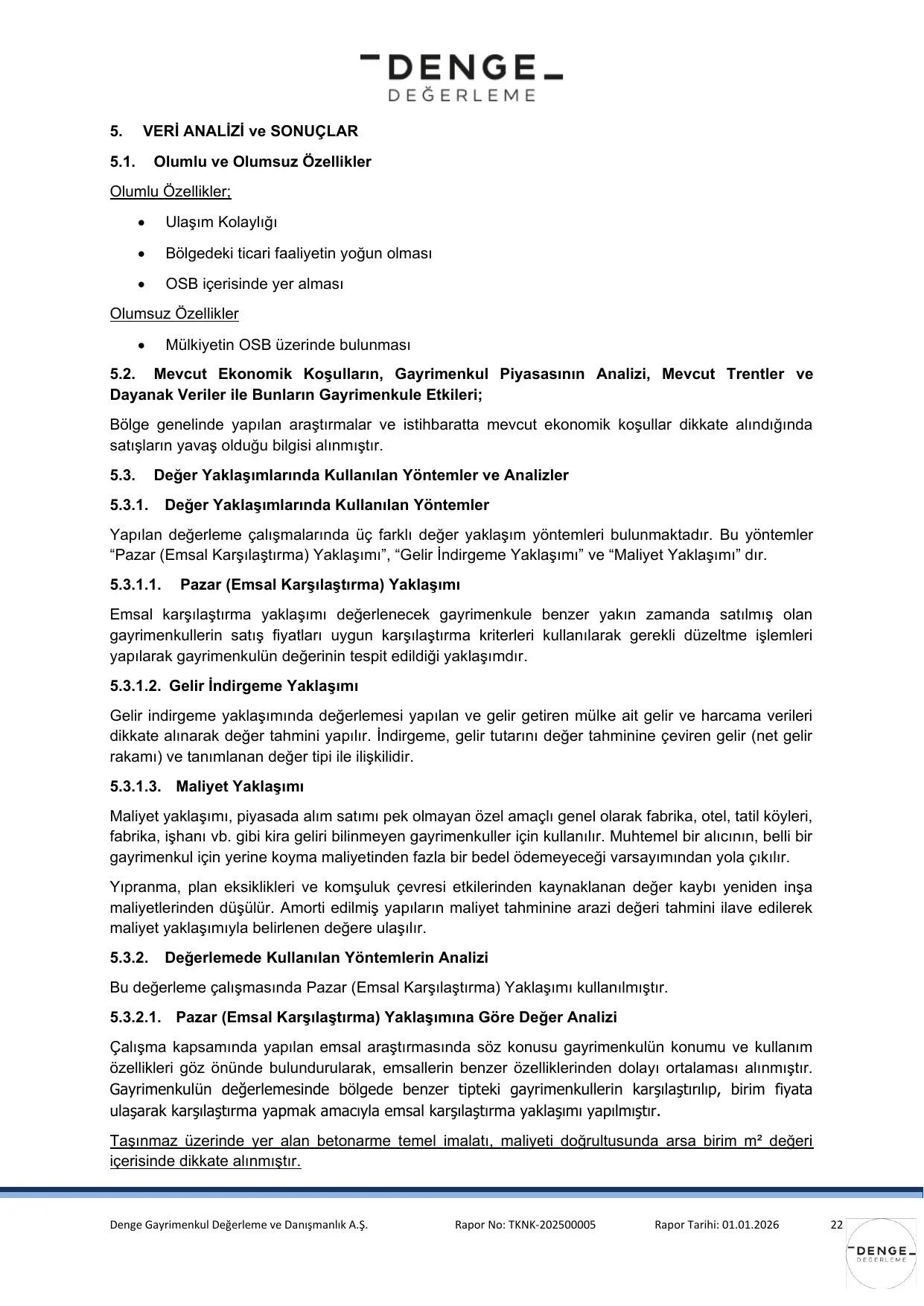 EK-5d 01.01.2026 tarih ve TKNK-202500005 Gayrimenkul Deฤerleme Raporu.pdf โ sayfa 23