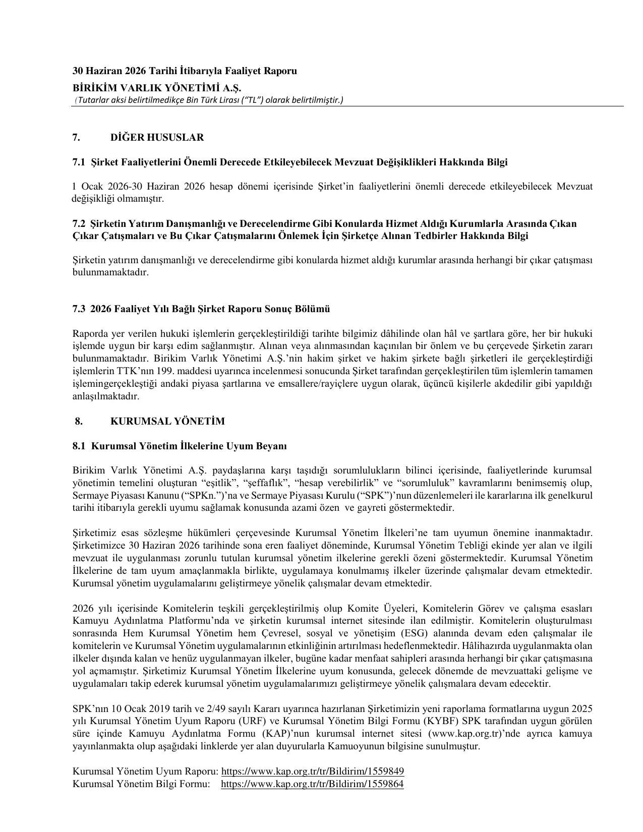 BRKVY_Faaliyet Raporu_30062026.pdf — sayfa 14