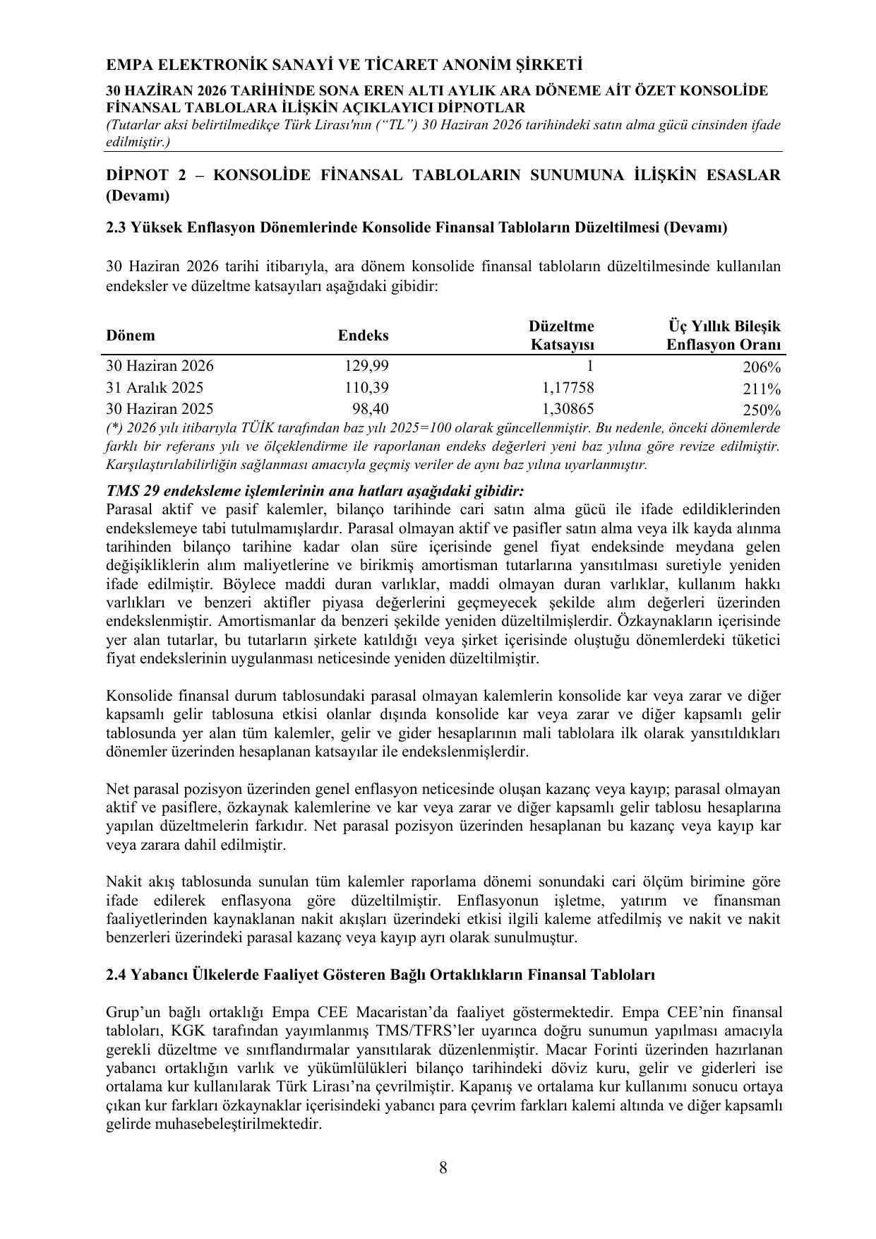 30.06.2026 Finansal Rapor.pdf โ sayfa 12