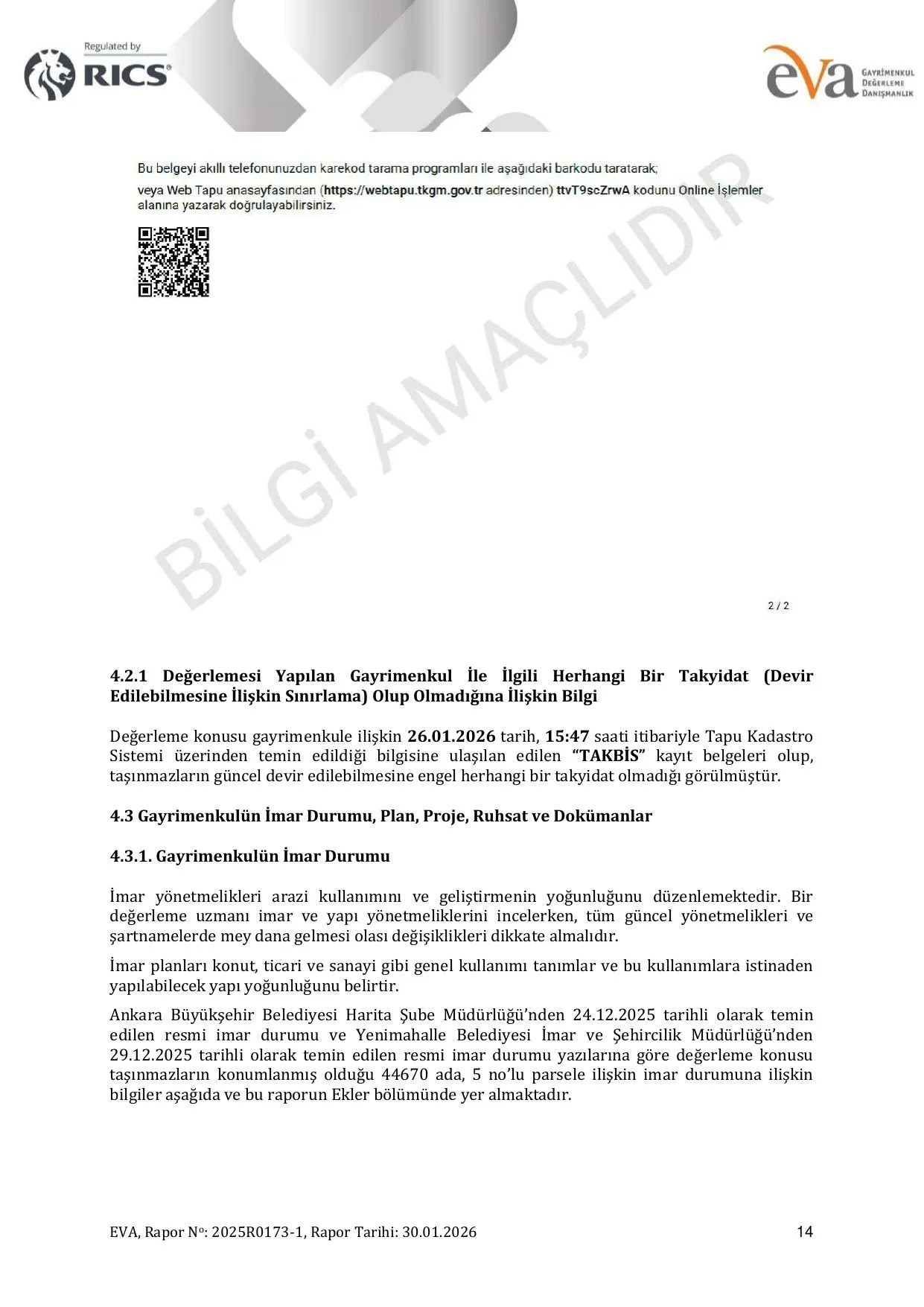 5A. 2025R0173_1_ANKARA YENฤฐMAHALLE MERKEZ BฤฐNA DEฤERLEME RAPORU.pdf โ sayfa 14
