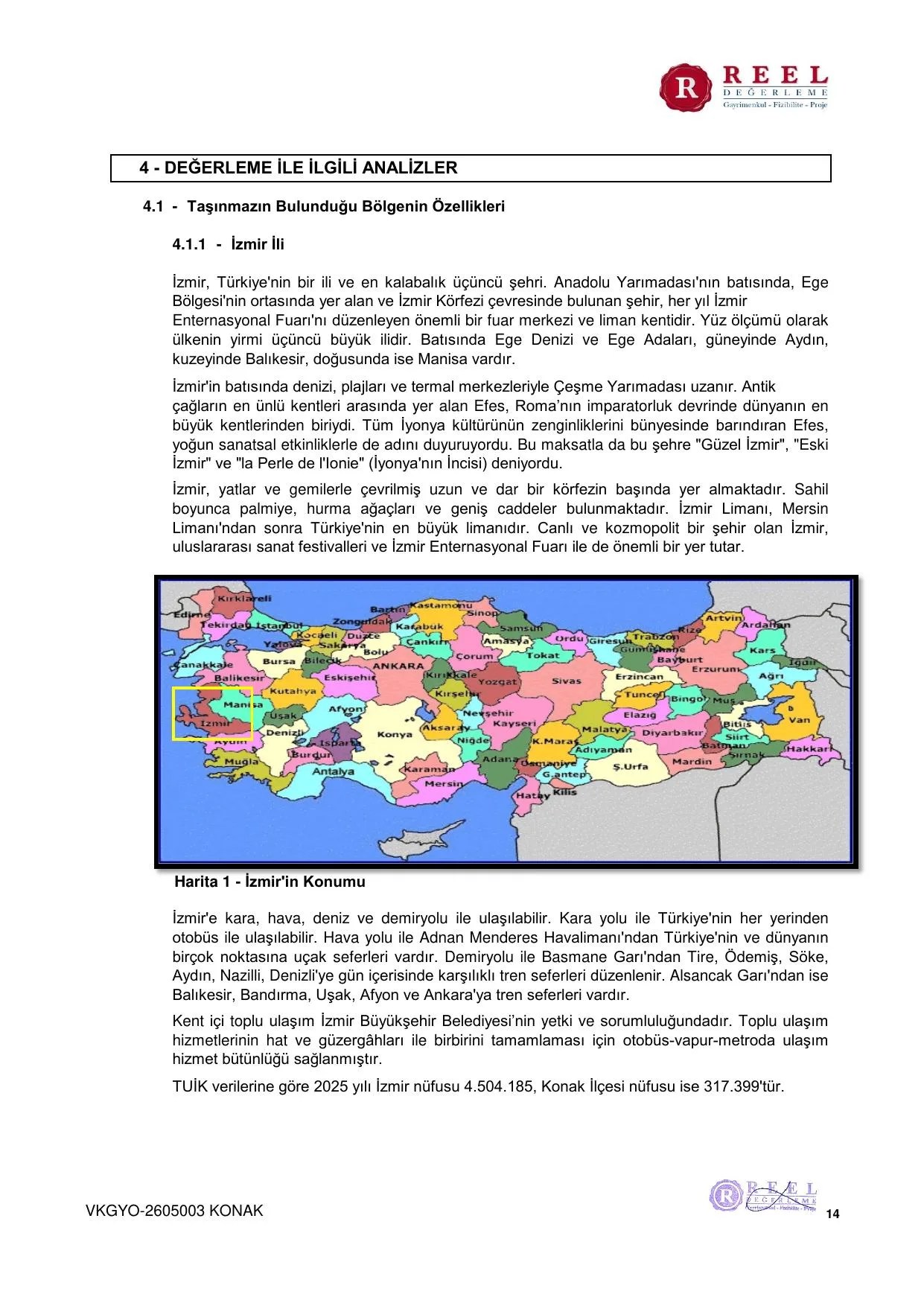 İzmir_Konak_Mersinli_8603 Ada 2 Parsel_Değerleme Raporu.pdf — sayfa 14