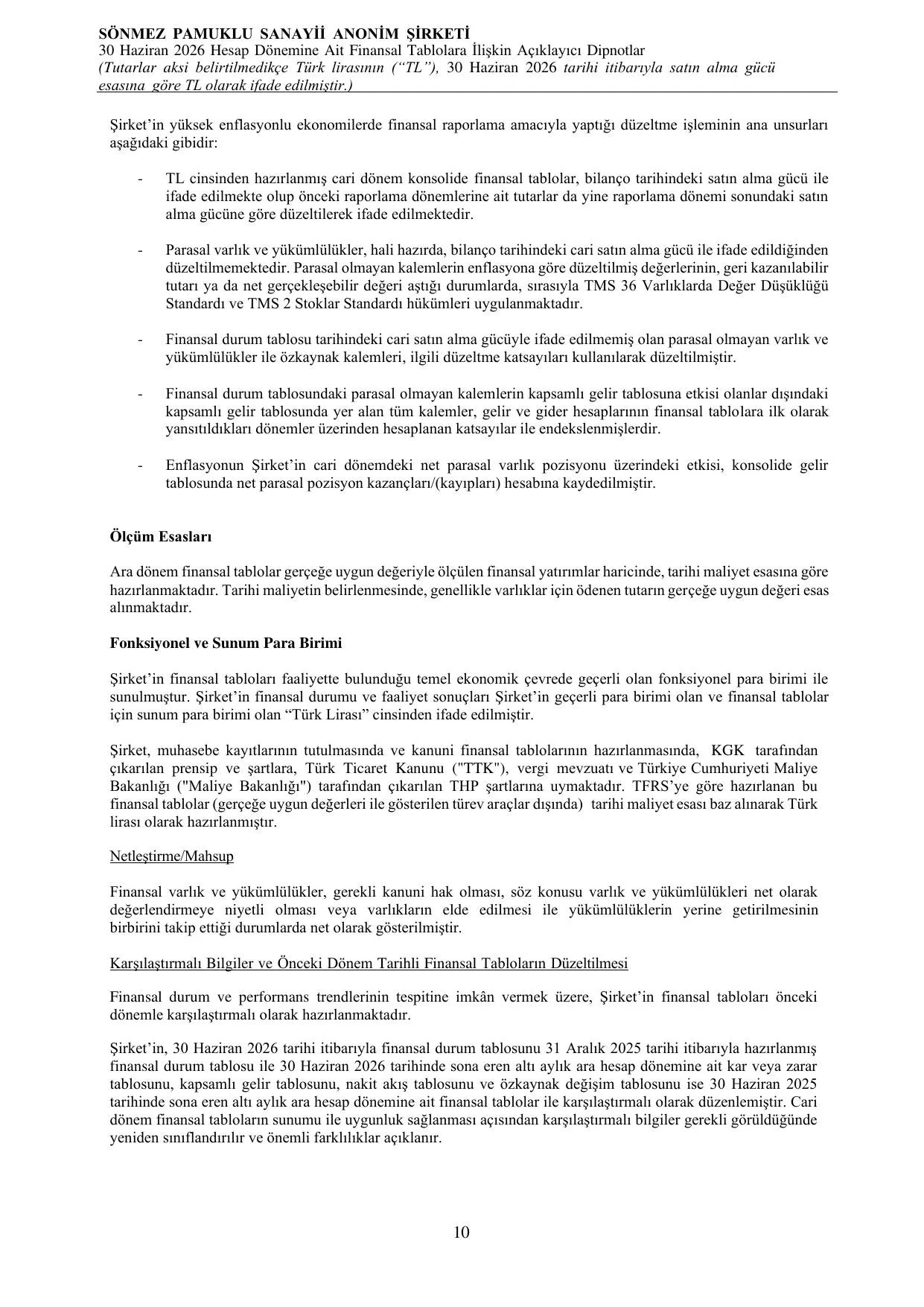 Sรถnmez Pamuklu Sanayi A.ล.30062026 BDR.pdf โ sayfa 14