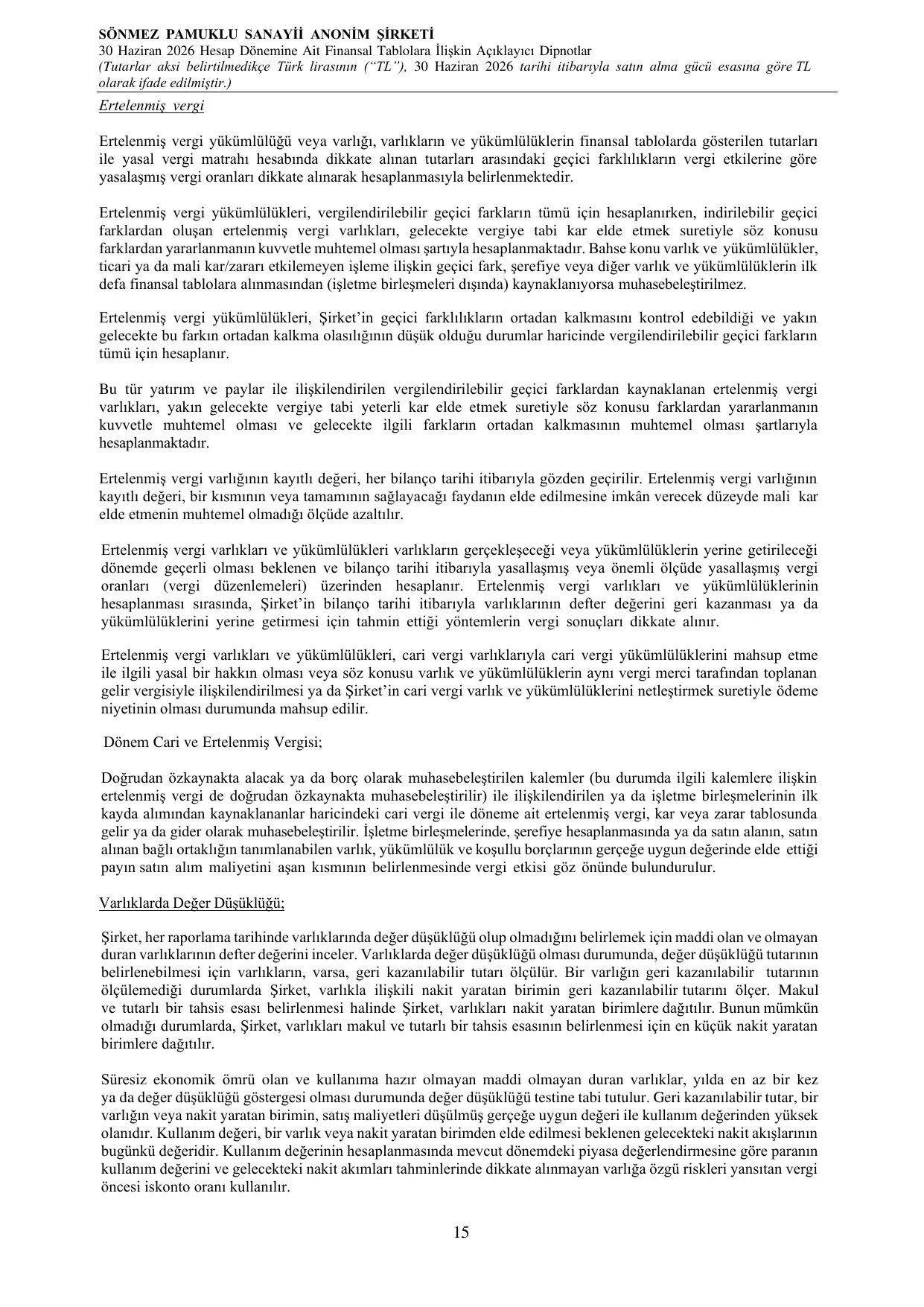 Sönmez Pamuklu Sanayi A.Ş.30062026 BDR.pdf — sayfa 19