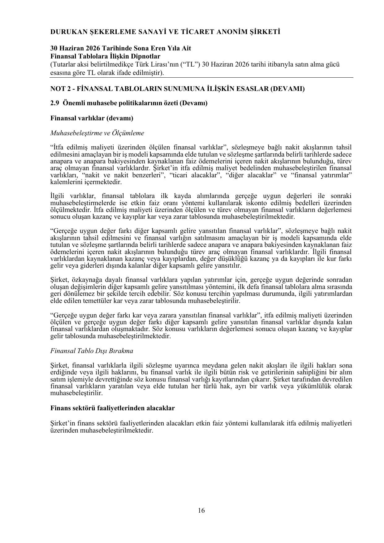 Durukan ลekerleme 30.06.2026 Baฤฤฑmsฤฑz Denetim Raporu.pdf โ sayfa 17