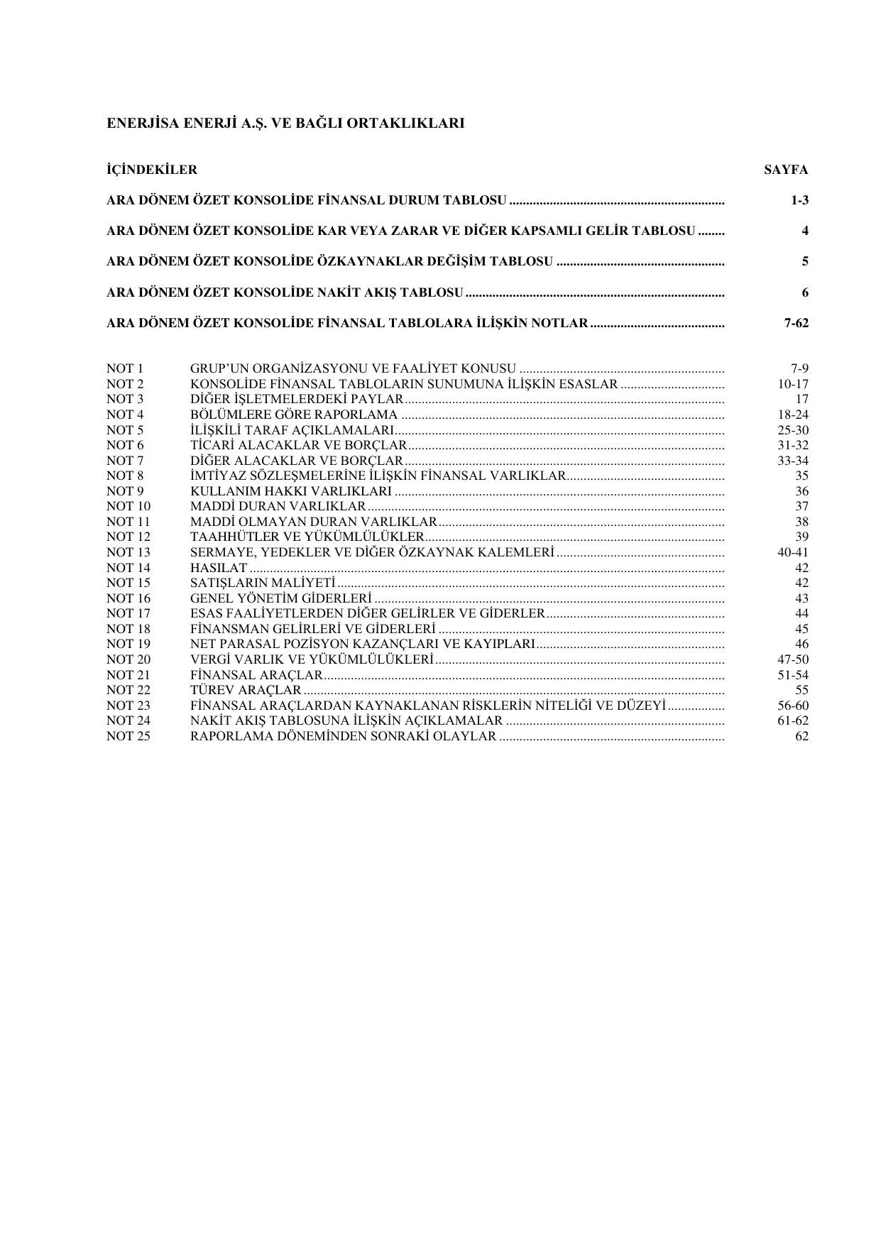 ENJSA 30 Haziran 2026 Konsolide Finansal Tablolar.pdf โ sayfa 4