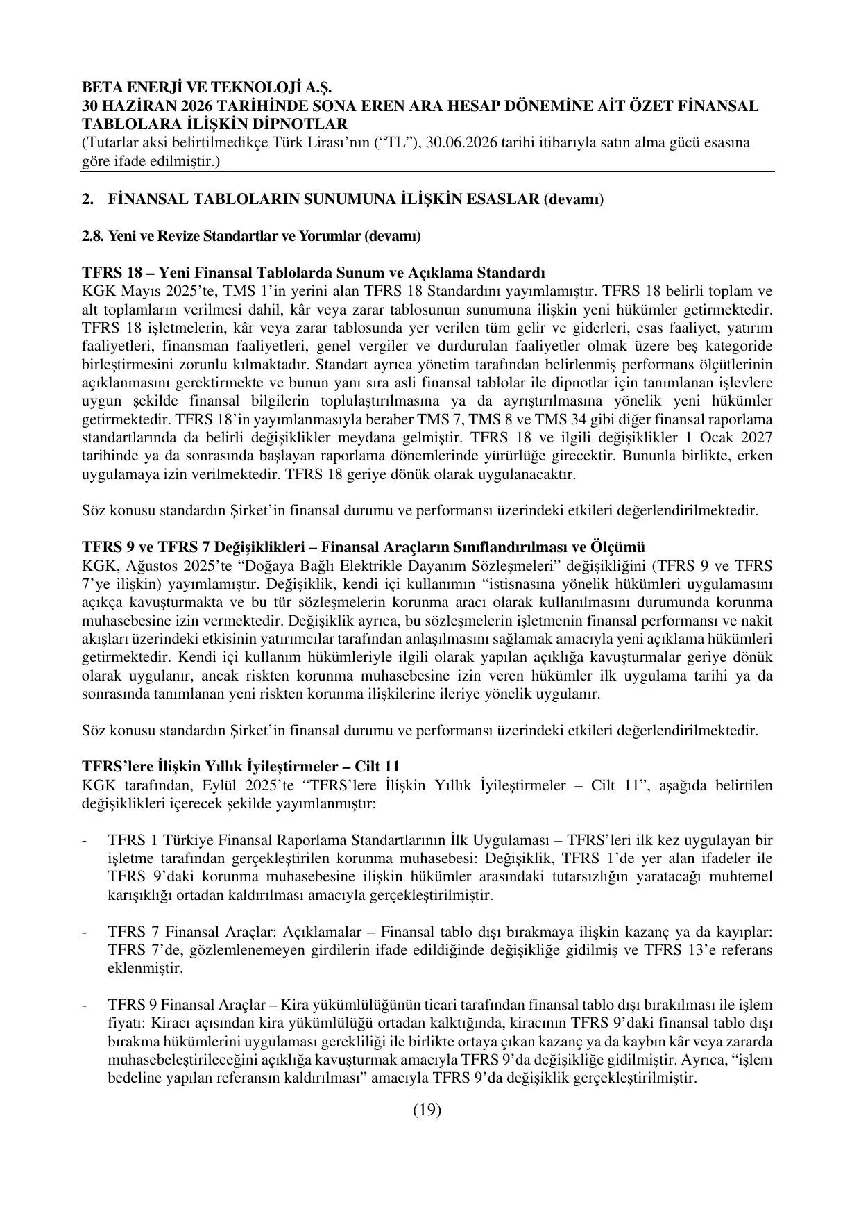 Beta Enerji Mali Tablo 30.06.2026.pdf — sayfa 28