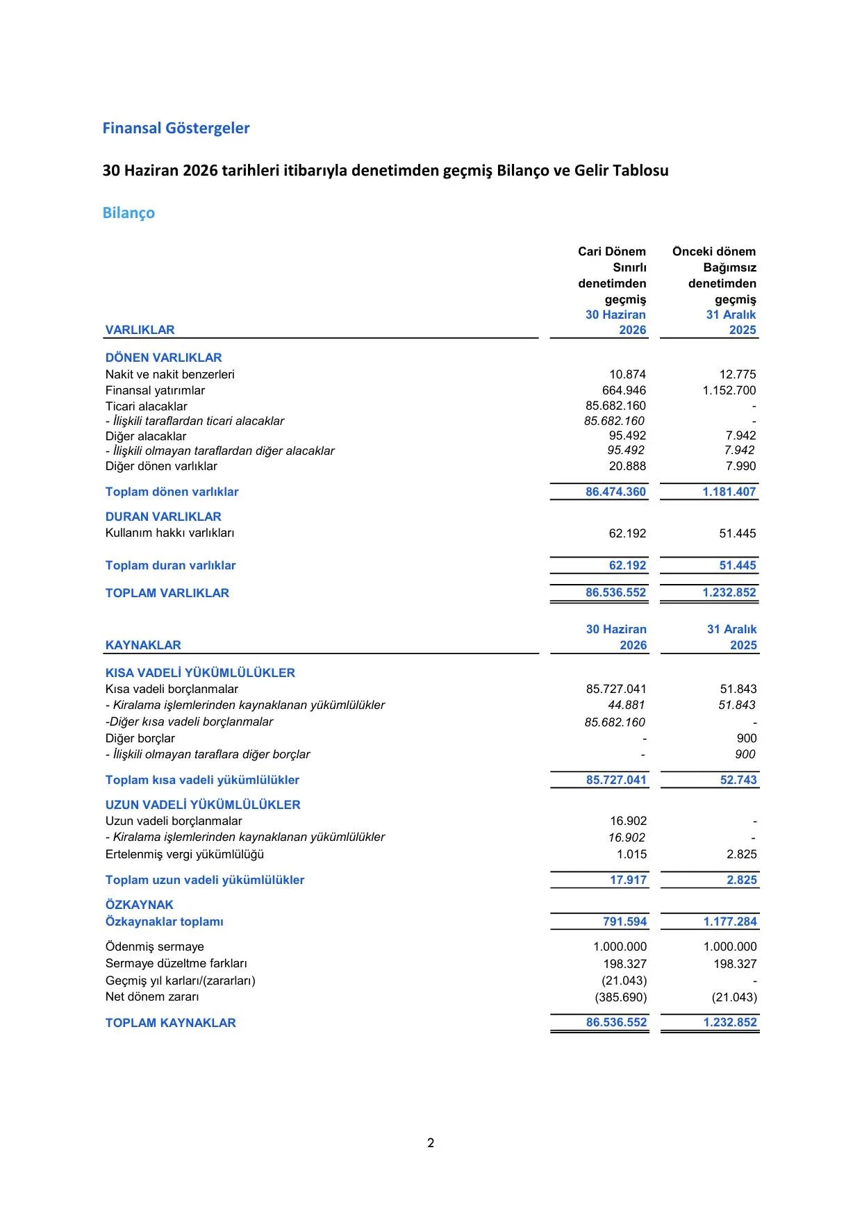 GY VKŞ- Faaliyet Raporu - 30 Haziran 2026.pdf — sayfa 4