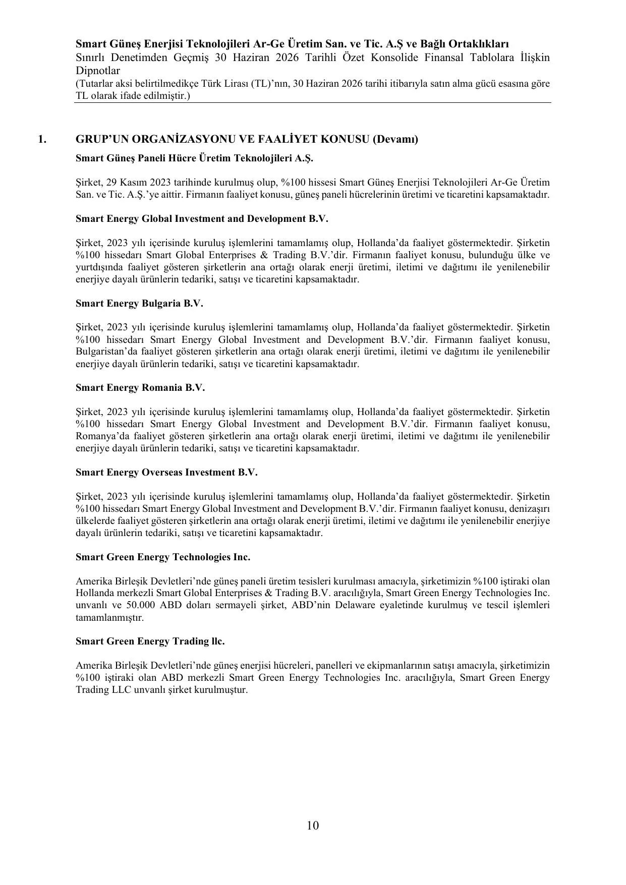 Smart Enerji Konsolide SPK Rapor 30.06.2026 (imzalฤฑ).pdf โ sayfa 13