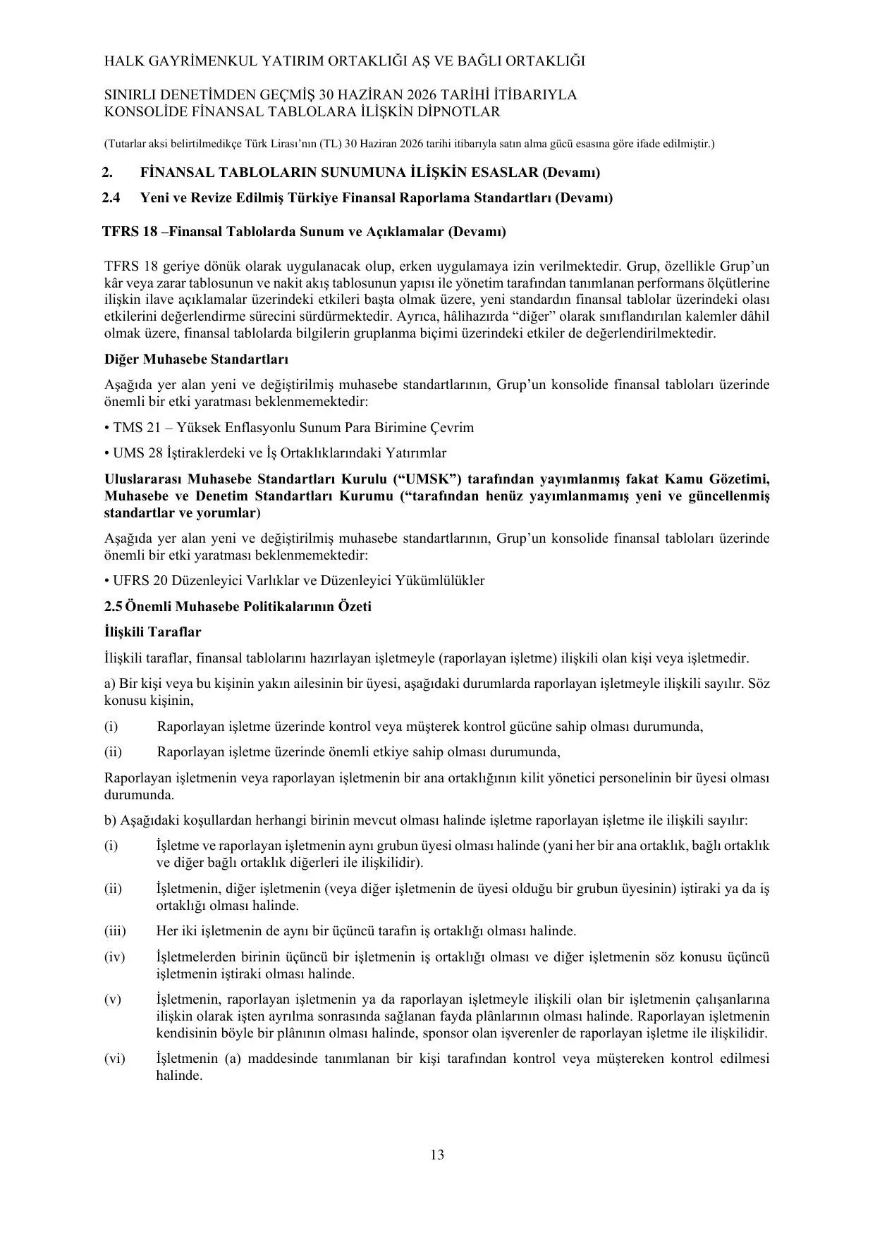 Halk GYO 30.06.2026 Konsolide_Görüşlü.pdf — sayfa 17