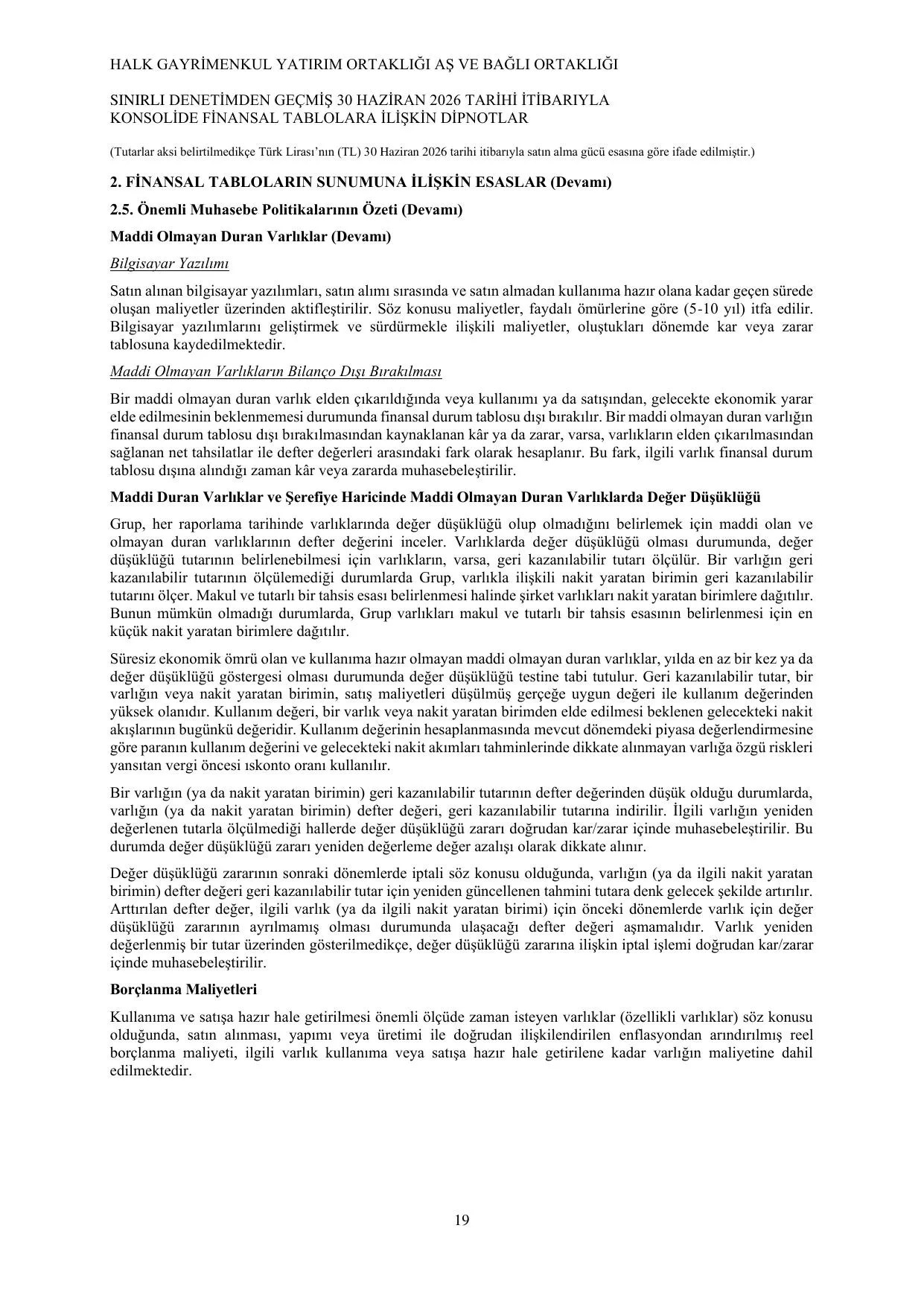 Halk GYO 30.06.2026 Konsolide_Görüşlü.pdf — sayfa 23