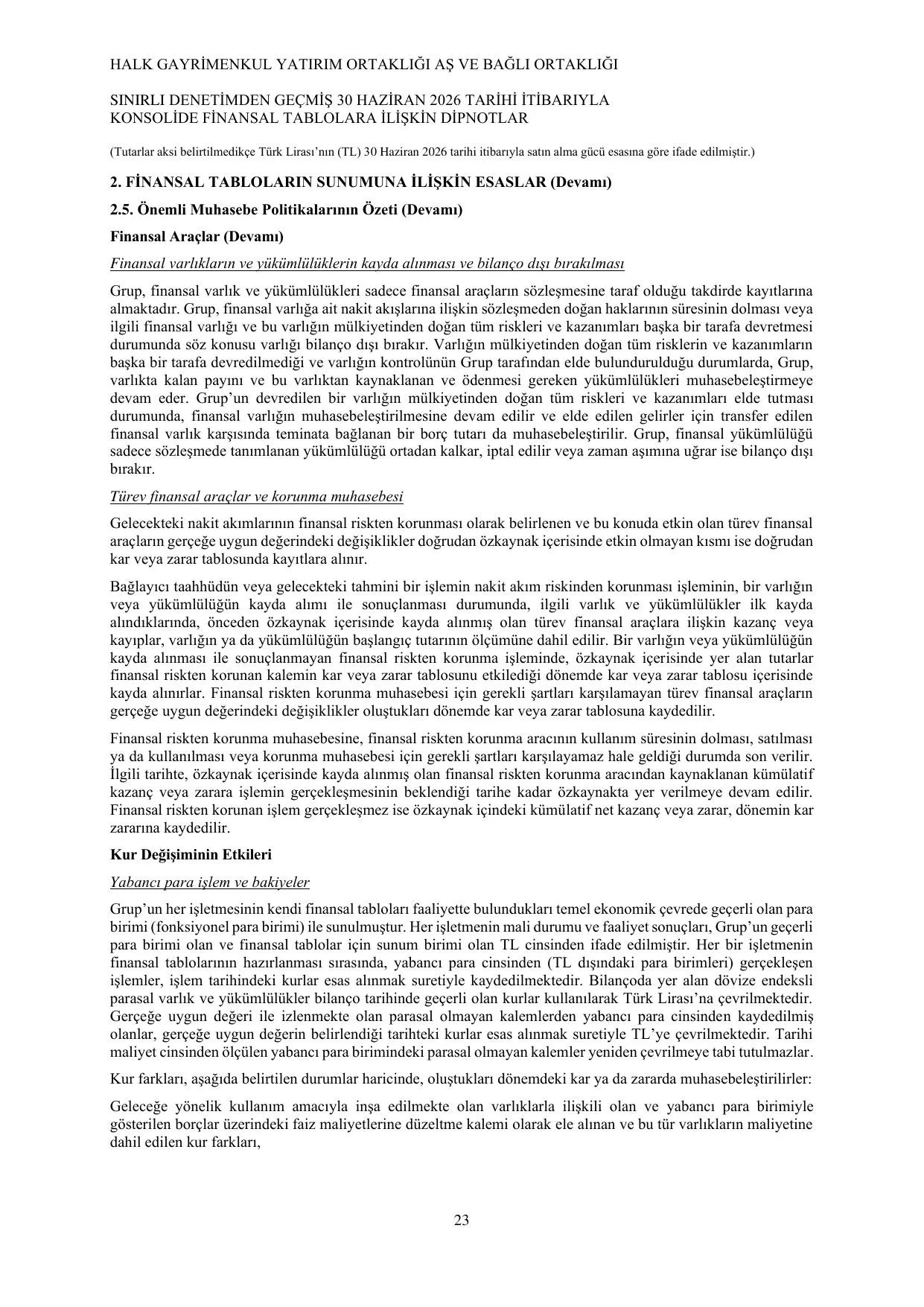 Halk GYO 30.06.2026 Konsolide_Görüşlü.pdf — sayfa 27