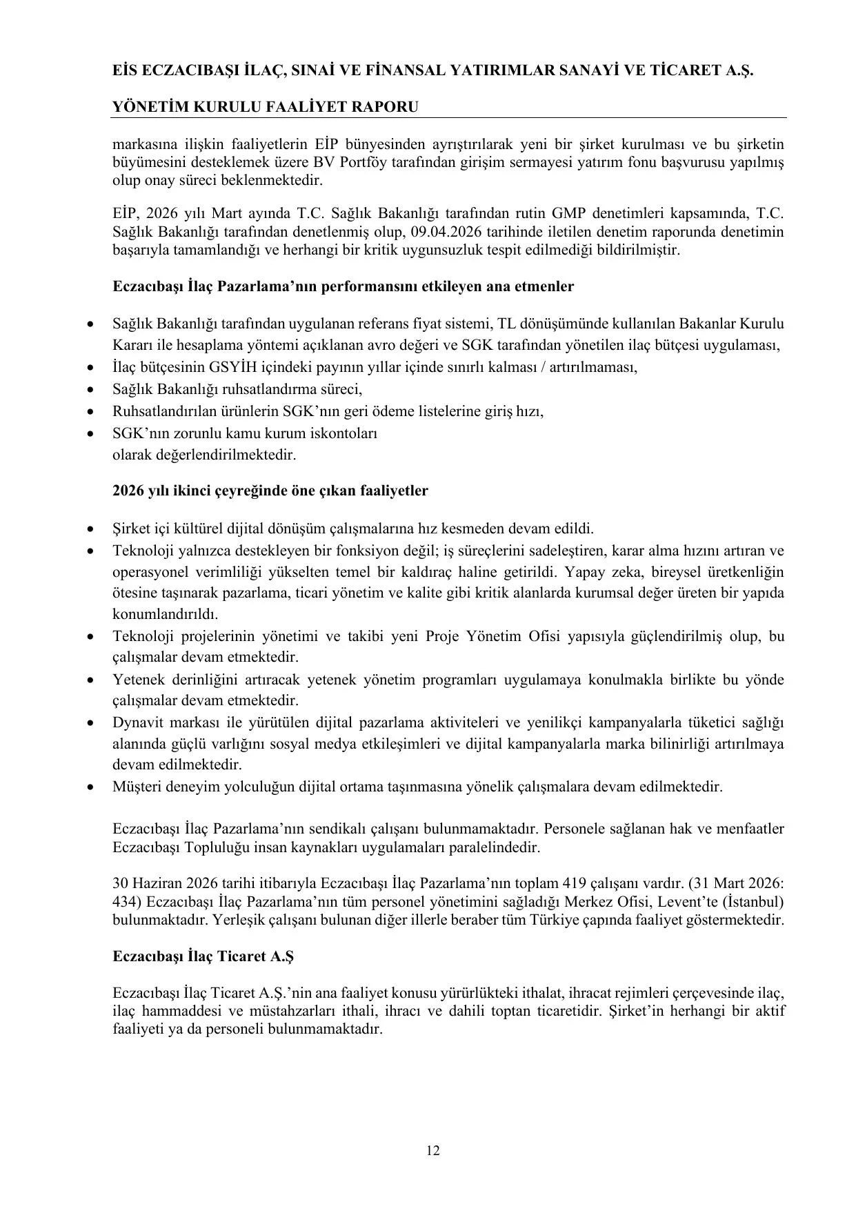 ECILC YK Faaliyet Raporu 3006.2026.pdf — sayfa 14