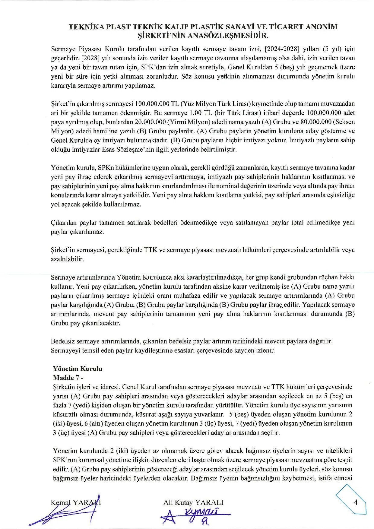 Ek-1 Esas Ana sözleşme 2026-08-06.pdf — sayfa 4
