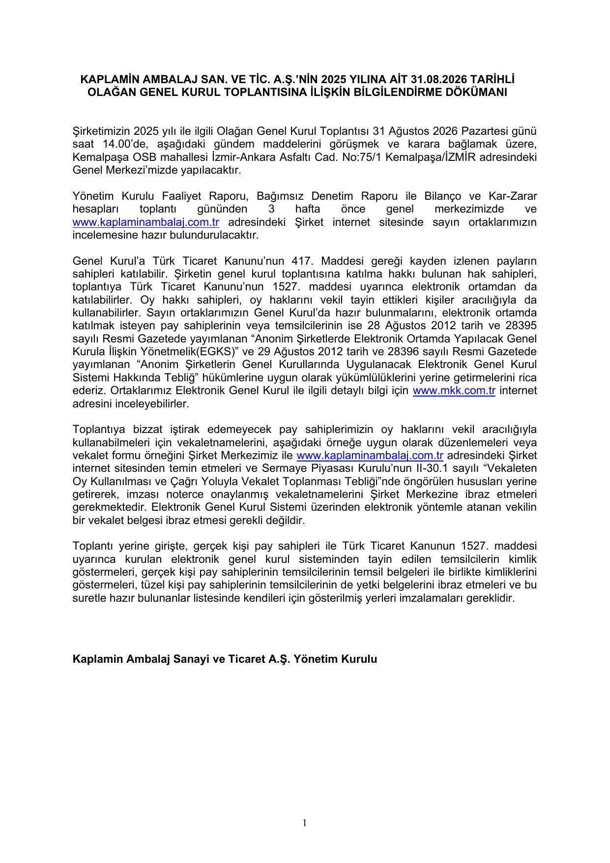 2025 OGK BฤฐLGฤฐLENDฤฐRME DOKรMANI.pdf โ sayfa 1