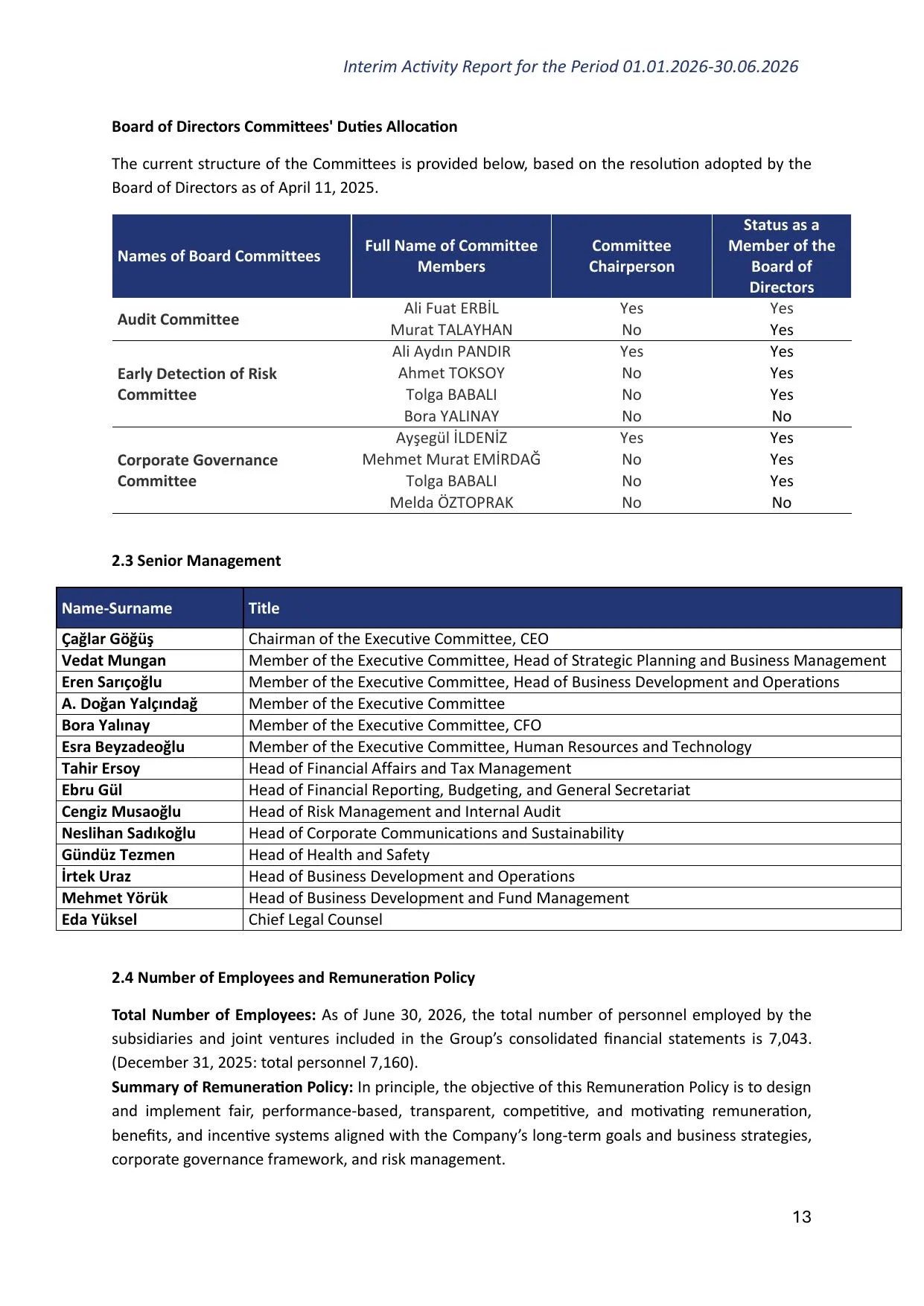Doğan Holding 2Q26 Interim Activity Report Final.pdf — sayfa 14