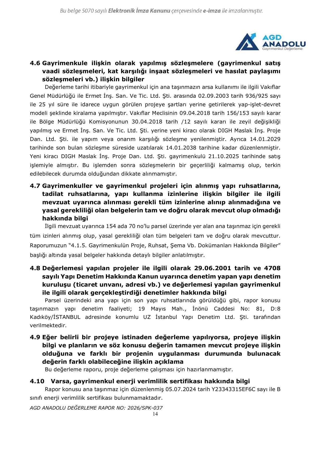 PEKER GYO_2026_037_SARIYER_PEKER TOWER MASLAK.pdf โ sayfa 14
