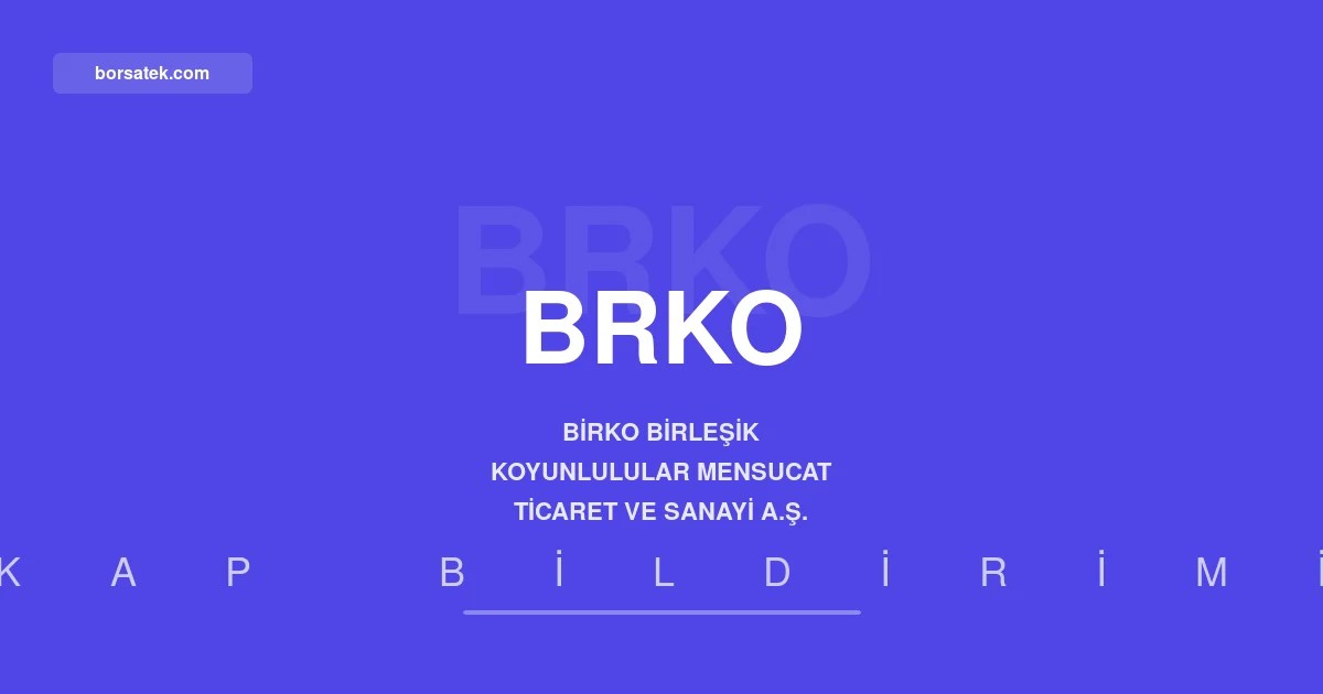 Birko Birleลik Koyunlulular, Neva Capital'in yรผzde 51'ini aldฤฑ Borsatek