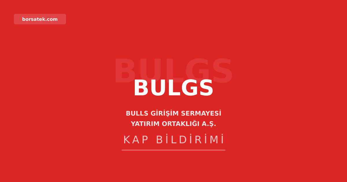 Bulls Giriลim Sermayesi, Birlik Mensucat'a 92,4 milyon TL karลฤฑlฤฑฤฤฑnda ortak oldu Borsatek
