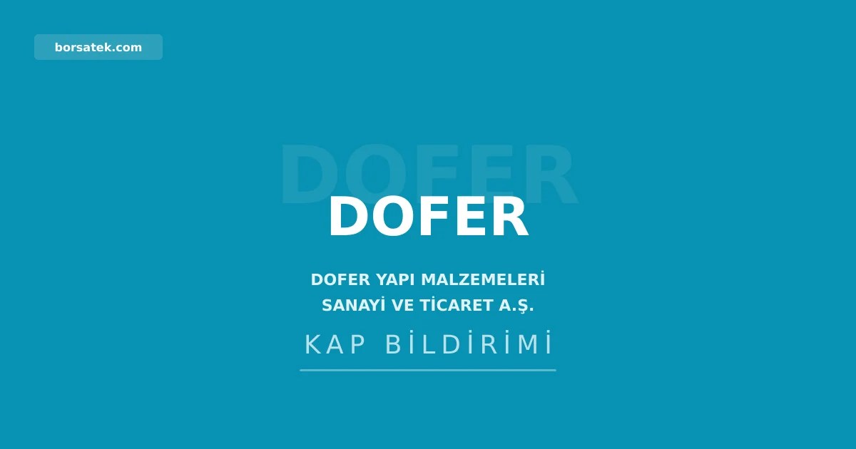 Dofer ve Osmanlฤฑ Portfรถy fonlarฤฑ iรงin temettรผ รถdemesi yapฤฑldฤฑ Borsatek