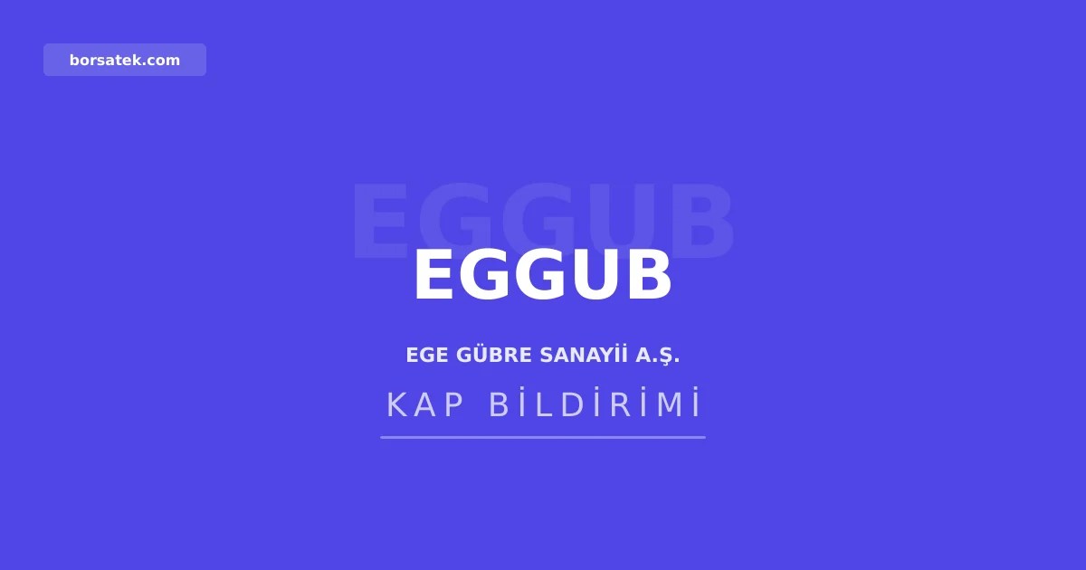 Ege Gรผbre'nin 6,1 milyon euroluk liman vinci hizmete girdi Borsatek