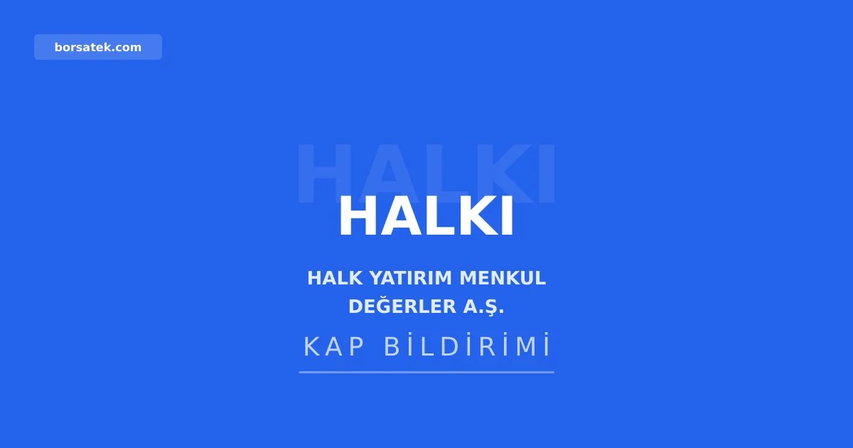 Halk Yatırım, İsvea Seramik izahname eklerini açıkladı Borsatek