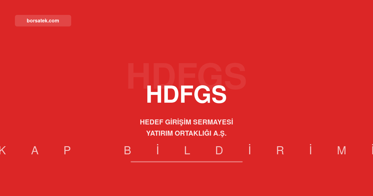 Hedef Giriลim Sermayesi'nin dรถnem zararฤฑ 88,5 milyon TL'ye geriledi Borsatek