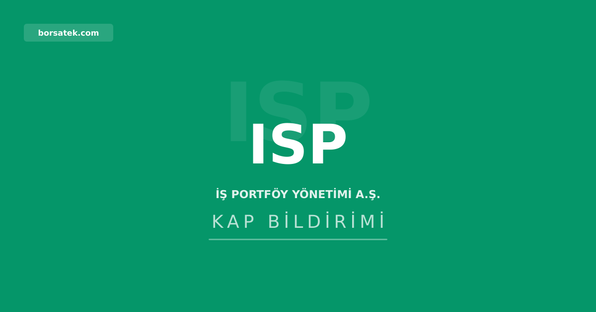 ฤฐล Portfรถy sorumlu yรถnetim ilkeleri politikasฤฑnฤฑ gรผncelledi Borsatek