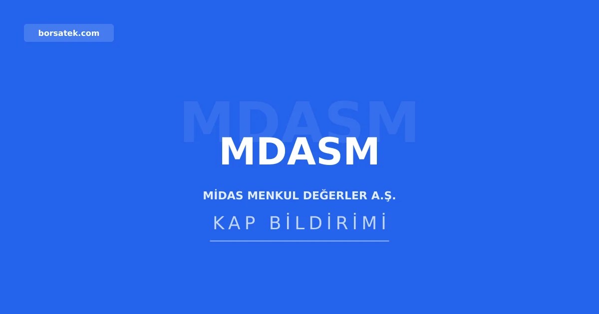 Midas Menkul Değerler'den İsvea Seramik için fiyat tespit raporu Borsatek