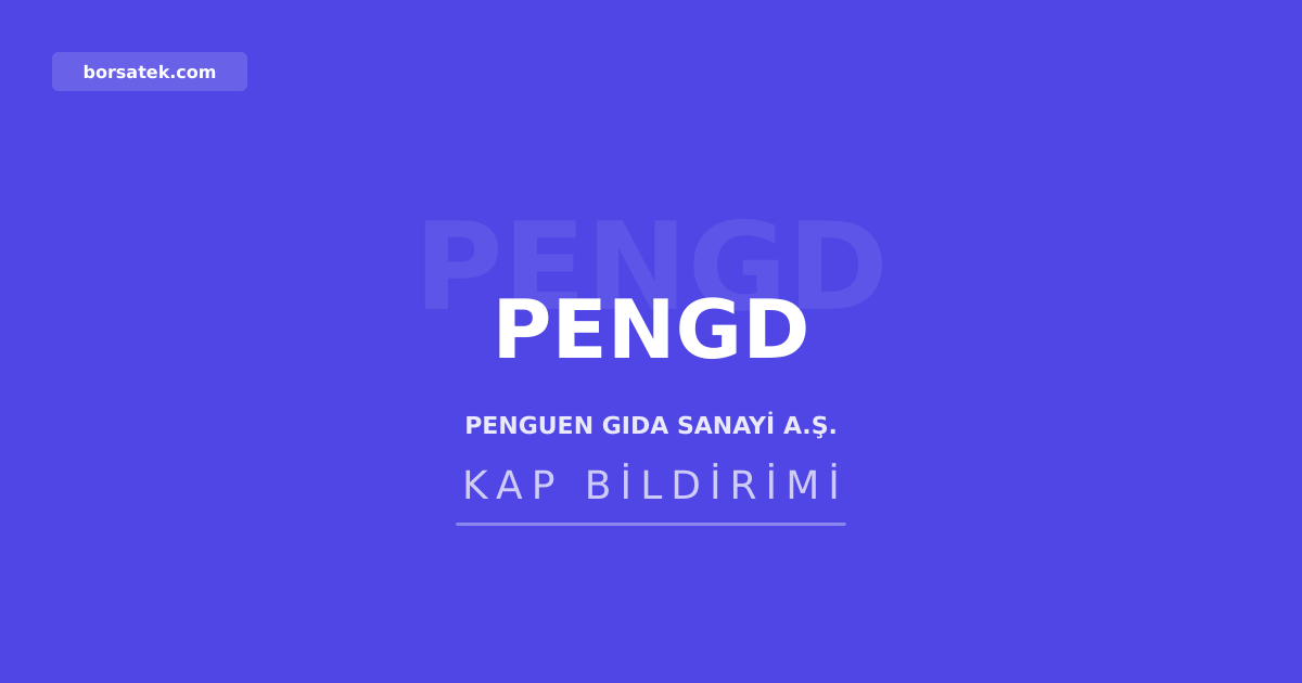 Penguen Gฤฑda 2025'te 246 milyon TL zarar etti, kar payฤฑ daฤฤฑtฤฑlmayacak Borsatek