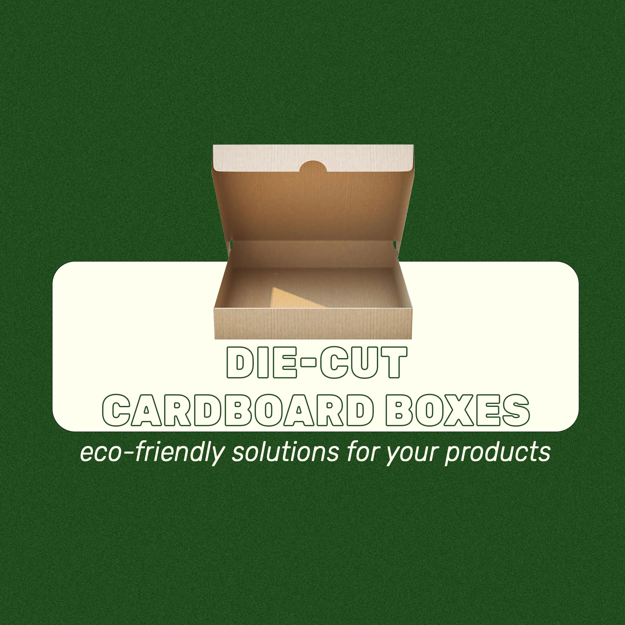 Boîtes en carton découpé : des solutions écologiques pour vos produits