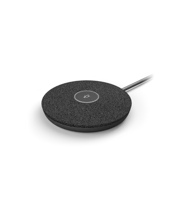 logitech rally mic pod noir usb micro de conférence logitech rally logitech rally mic pod en salle de réunion