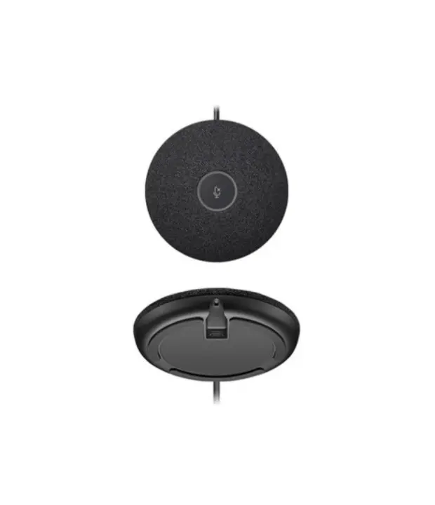 logitech rally mic pod noir usb micro de conférence logitech rally logitech rally mic pod en salle de réunion