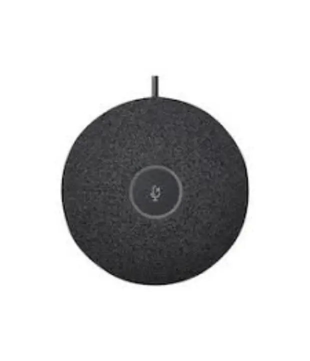 logitech rally mic pod noir usb micro de conférence logitech rally logitech rally mic pod en salle de réunion