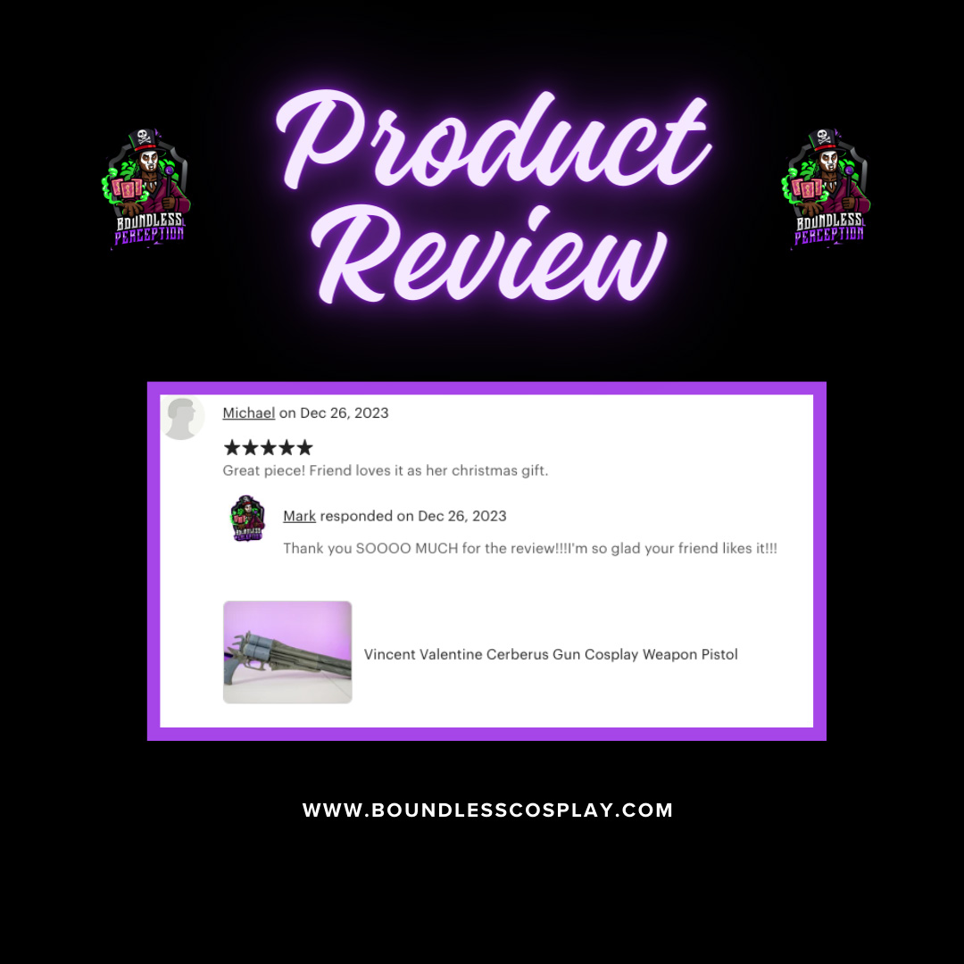 Boundless Cosplay Reviews