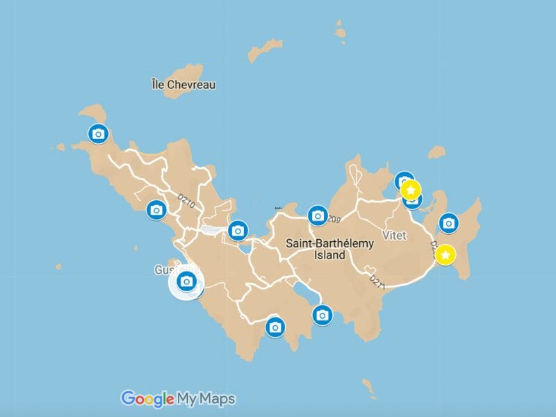 15 Things To Do In St Barts A Useful Guide 2025 St Barts Map 
