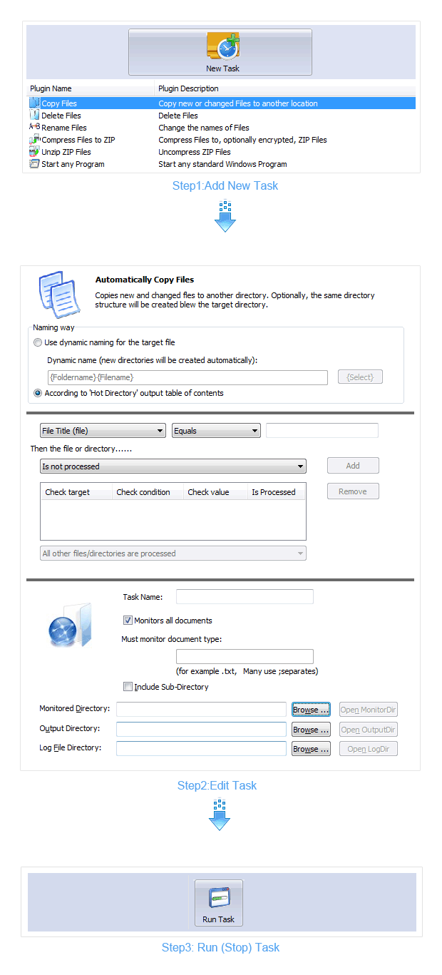 Boxoft Folder Watcher Monitor Directory And Start Customize Task When - Full HD Minimal Illustrations for Desktop