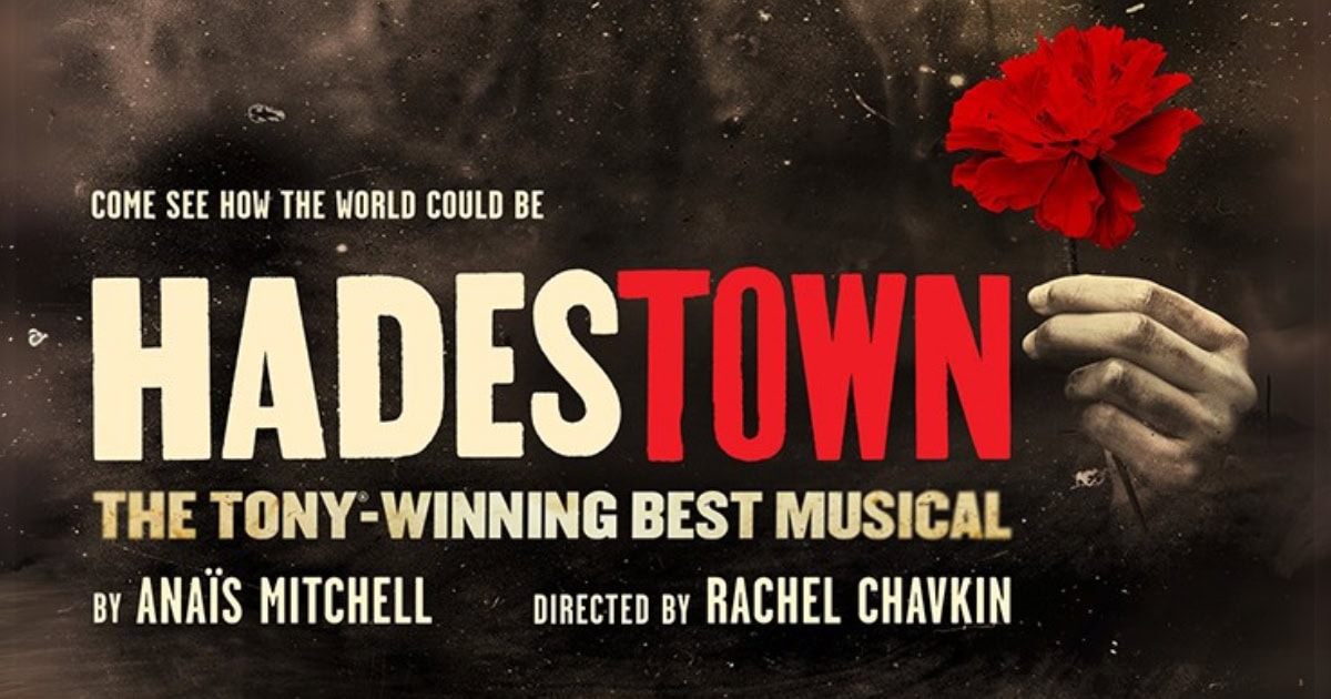 Hadestown the musical review banner