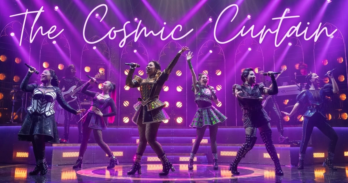 The Cosmic Curtain Six Musical Banner