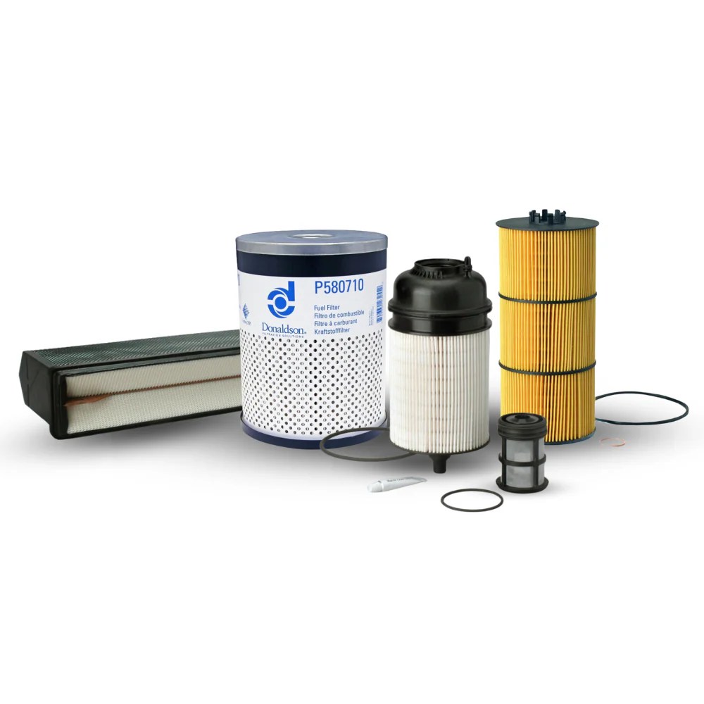 Kit De Filtros Para Mantenimiento Freightliner Cascadia Marca Donaldso